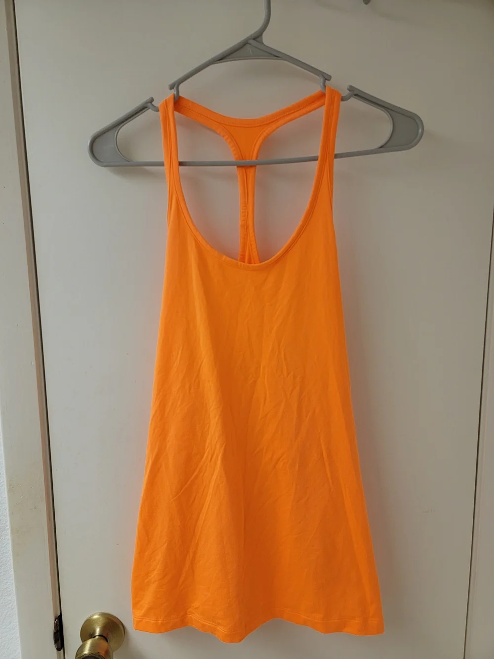 Nike Dri-Fit Women's Orange Racerback Tank Top!